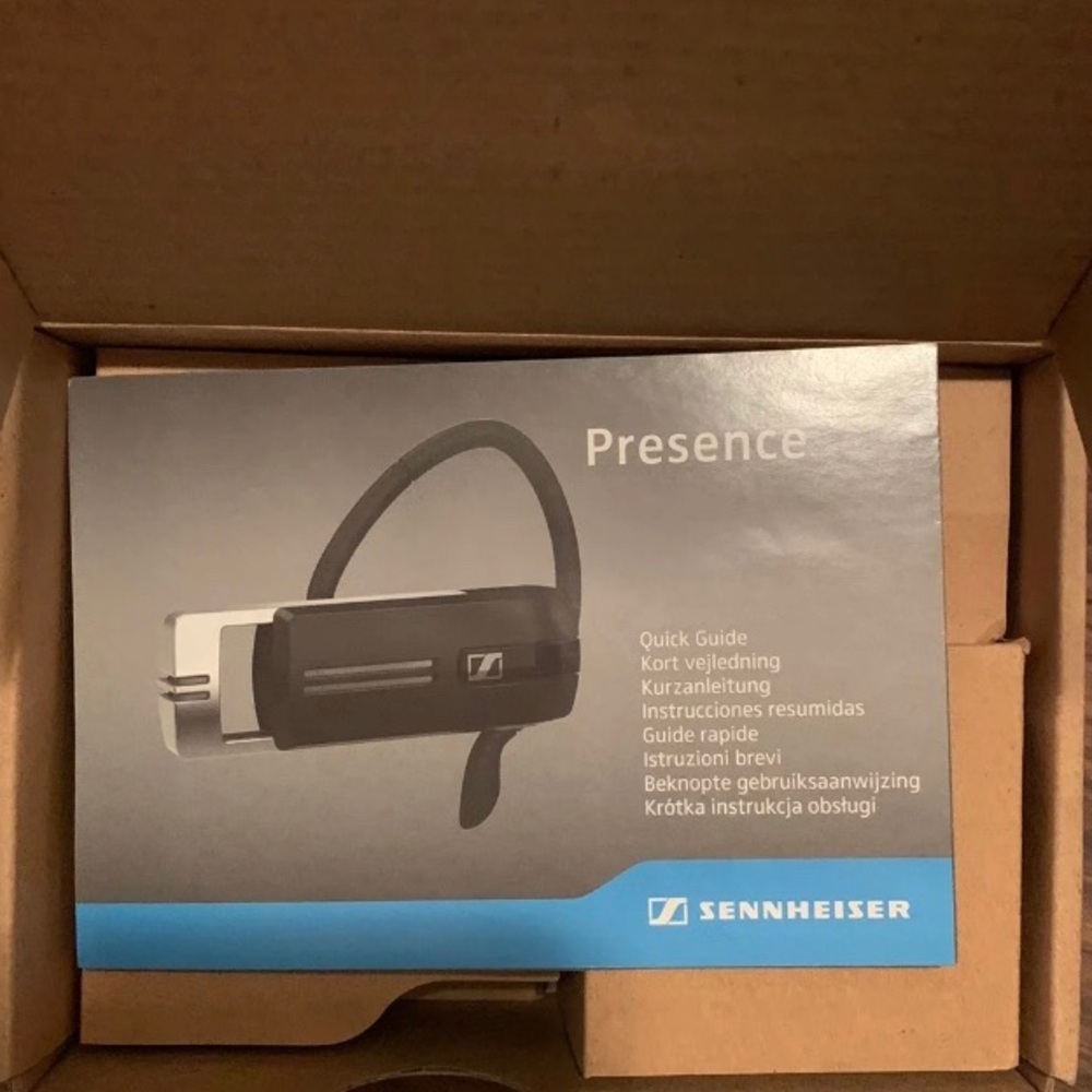 Sennheiser presence Bluetooth headset